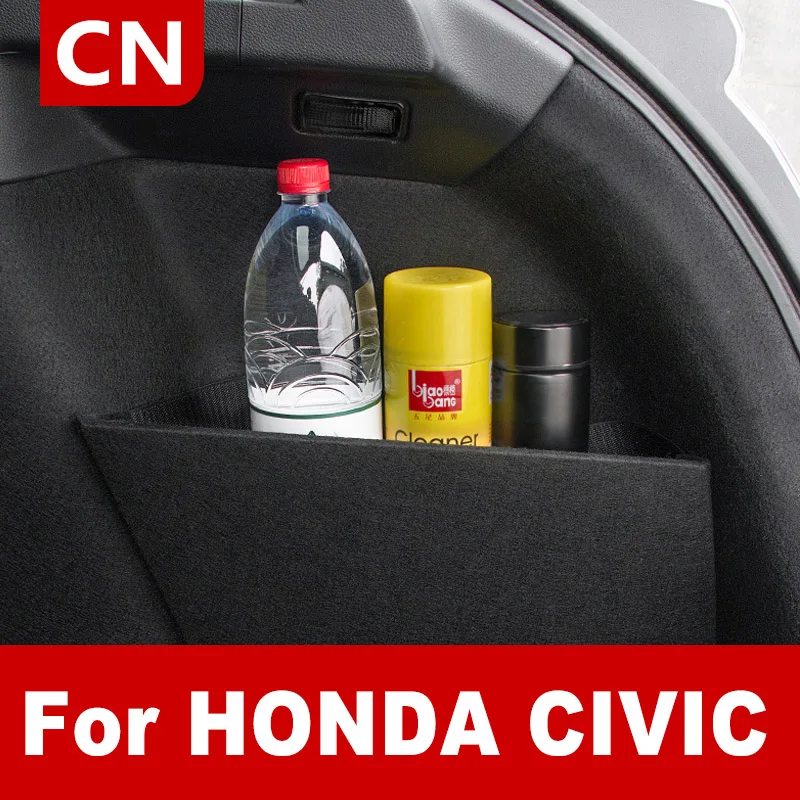 Car Storage Partitions Both Sides Trunk Storage Organizer Modification