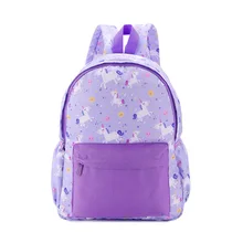  Cartoon Cute Backpack Girls Children's School Bags Printed Unicorn Schoolbags with Lunch Bag Coin Purse Kids Kawaii Back Pack 