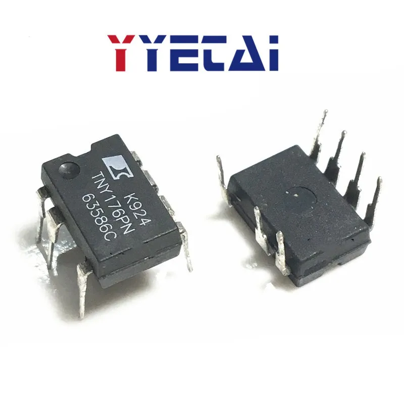 

TAI 10PCS Disassemble and measure TNY176PN TNY176 TNY176P LCD power chip Power management IC
