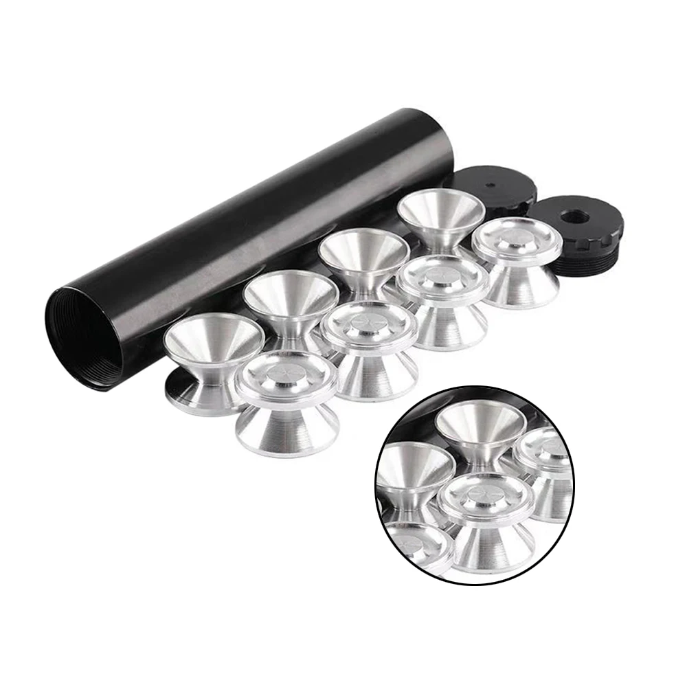 

OL 9inch 11pcs 1/2-28 5/8-24 Fuel Filters Set for NAPA 4003 WIX 24003 Solvent Trap Titanium