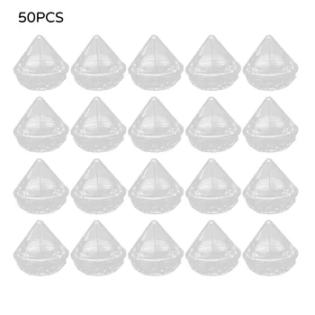 

10PCS 5g Transparent Diamond Cream Bottle Cosmetic Packaging Box Trial Small Bottle Cream Empty Cosmetic Jar Storage Container