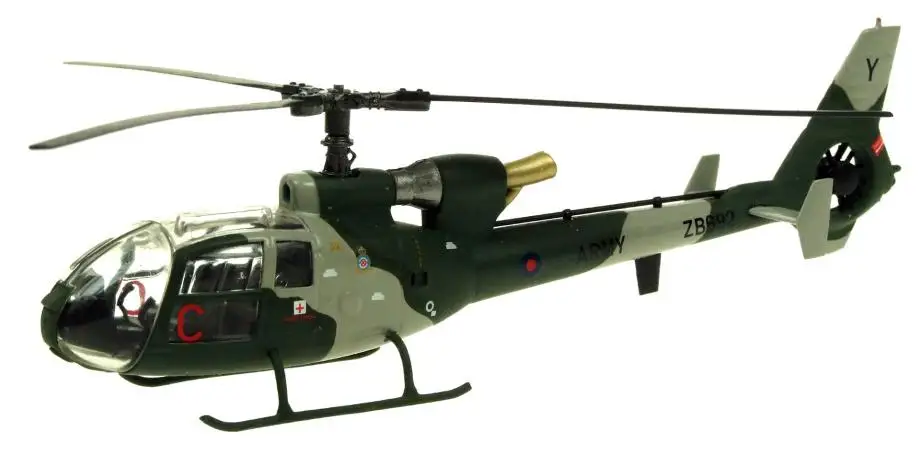 

BRITISH WESTLAND GAZELLE AH.1 ZB692 ARMY AIR CORPS 1/72 diecast plane model AV72