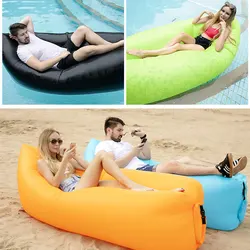 Canapé gonflable de camping sac paresseux 3 saisons lit d'air de couchage canapé gonflable chaise longue produits tendance canapé gonflable portable 