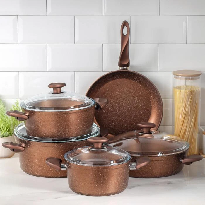 Papilla Cookware Set Of 9 Turkey Made