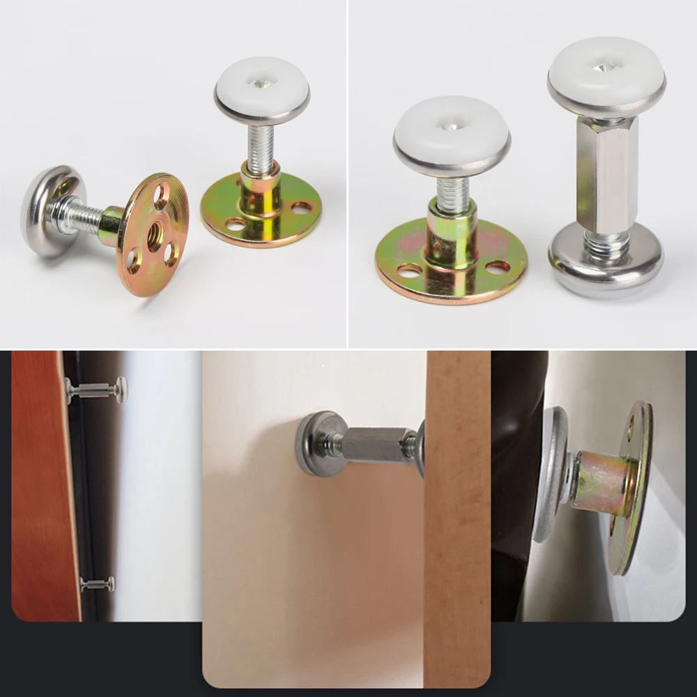 1SET Adjustable Thread Bed Frame Anti-Shake Tool Fixed Bed Does Not Vacillate Telescopic Support Home Hardware Fasteners bed frame hardware