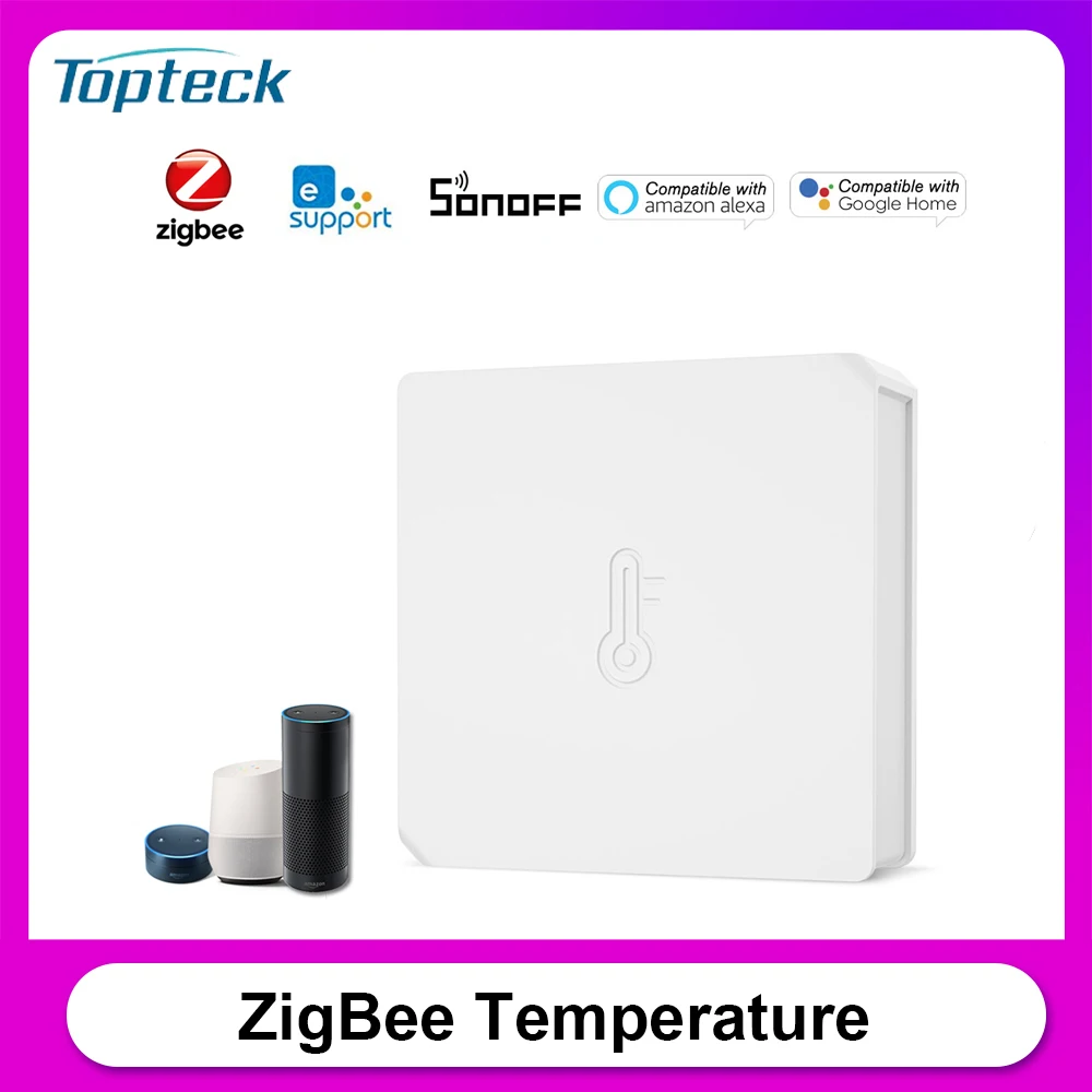 Датчик температуры и влажности SONOFF SNZB 02 ZigBee в режиме реального времени