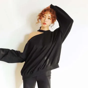 

Sweaters Kawaii Ulzzang College Candy Color Stripes Moon Sets Embroidery Sweater