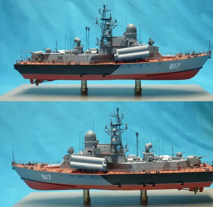 Высокое качество Русский Mirage ракета Лодка 3D бумажный модельный комплект