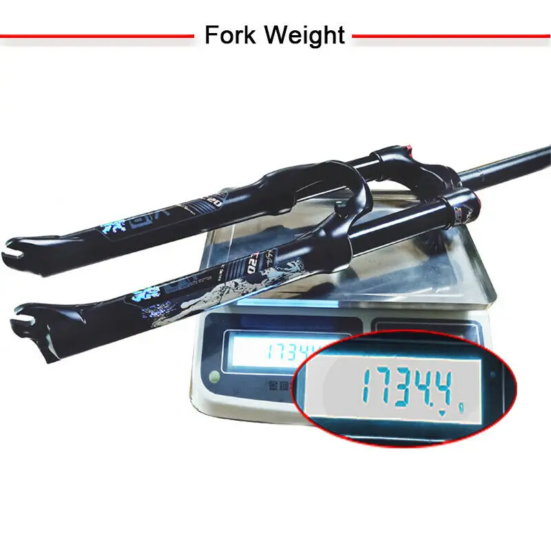 KRSEC подвесная вилка 26 ''27,5'' 29 ''MTB велосипед 120 мм Воздушный ...