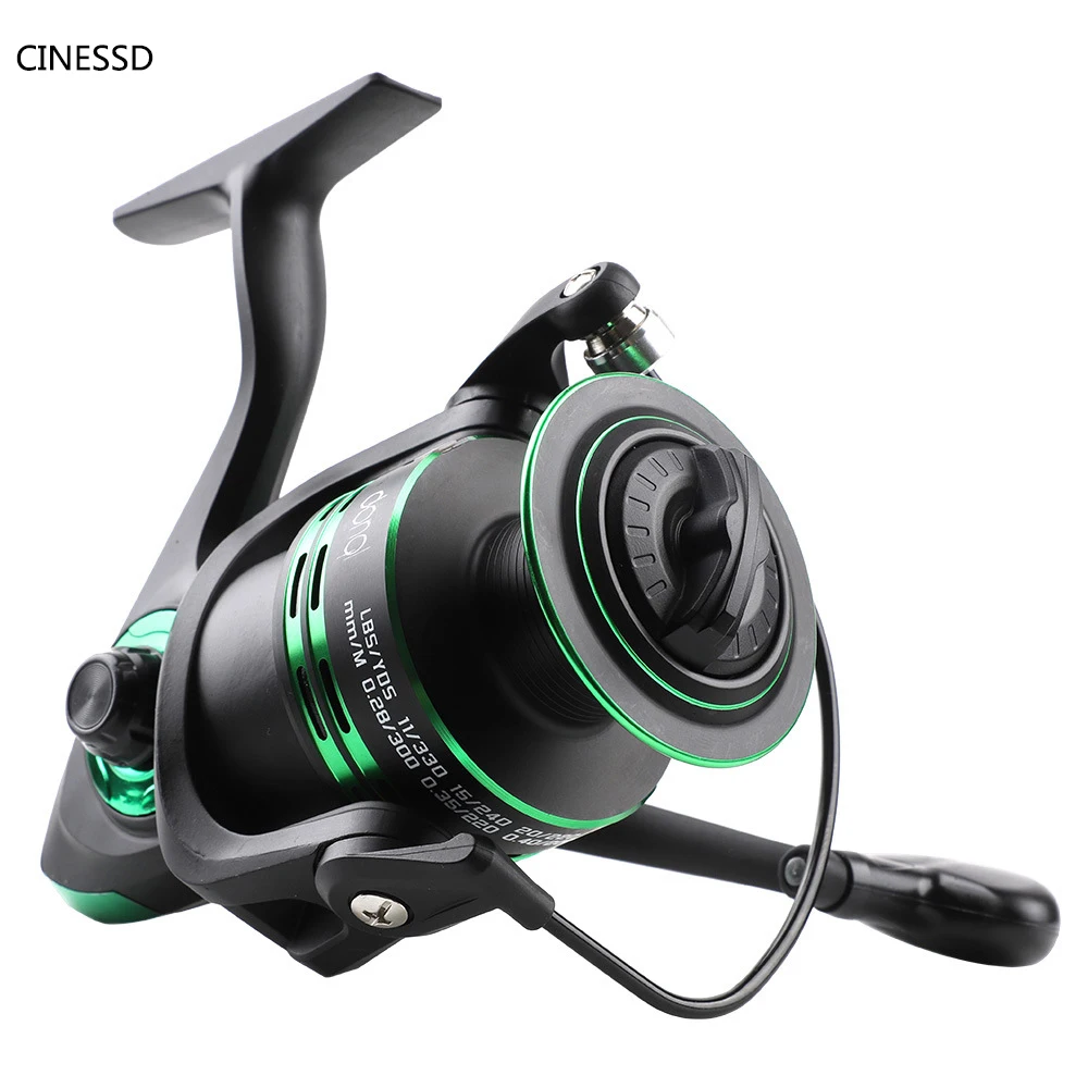 

Fishing reel 1000-7000 series fishing reel 13 BB bearing ball rotating metal reel wheel fishing tackle 5.2:1 fishing reel