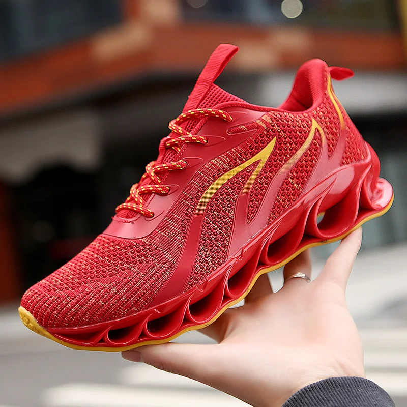 Super Cool Breathable Running Shoes Men Sneakers Bounce Summer Outdoor Sport Shoes Professional Training Shoes+male walking