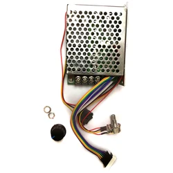 FashionDC 10-55V 60A DC Motor Speed Controller PWM 12V 24V 48V 2000W MAX 100A Reversible Potentiometer On/Off/on Switch