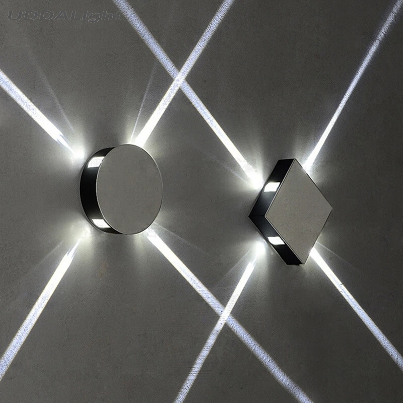 Cree Led Cross Stairs Ktv Hotel прохода декоративные светильники для стены фоновое освещение