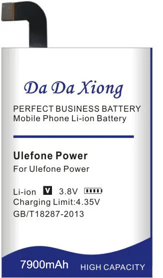 Аккумулятор Ulefone для телефона 7900 мАч Power DOOGEE T6 Pro Homtom HT6 Oukitel K6000 в наличии|battery for|ulefone