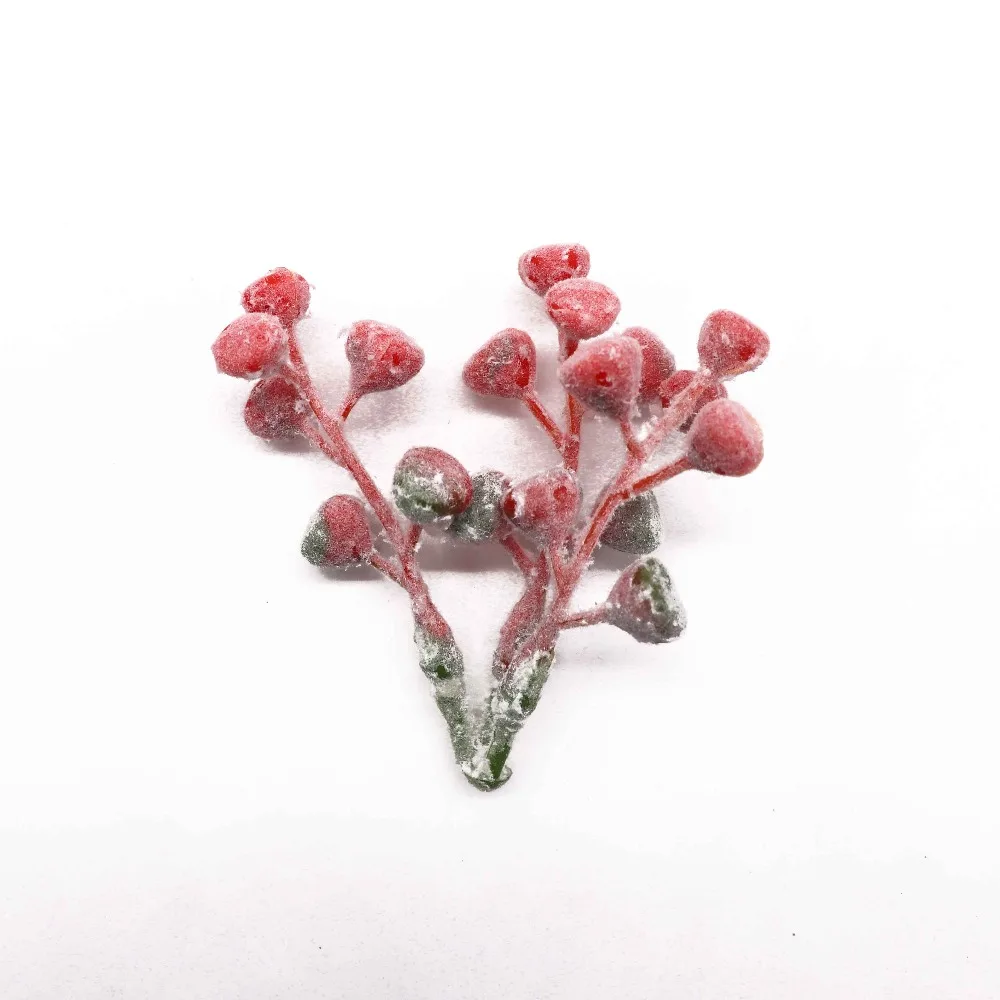1pcs-MINI-Fake-cherry-Fruit-berries-Artificial-Flowers-Stamen-Wedding-bouquet-Christmas-decoration-Foam-material(5)