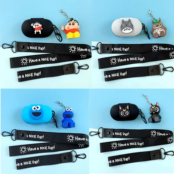 

New Arrival Cute Cartoon Earphone Case for Samsung Galaxy Buds+ Plus Shockproof Soft Protect Cover for Samsung Galaxy Buds2019