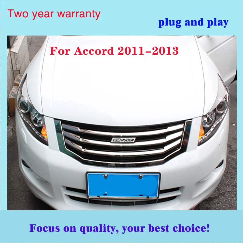 Автомобильный Стайлинг головная лампа для Honda Accord фары 2011-2013 Accord 8th светодиодный фонарь DRL H7 D2H Hid опция Angel Eye Bi Xenon