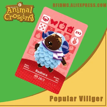 

292 Baabara Animal Crossing Card Amiibo for New Horizons