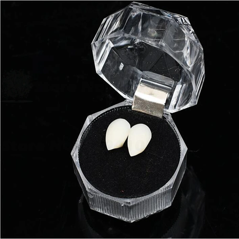 Bloodcurdling Vampire Werewolves Fangs Fake Dentures Teeth Costume Halloween