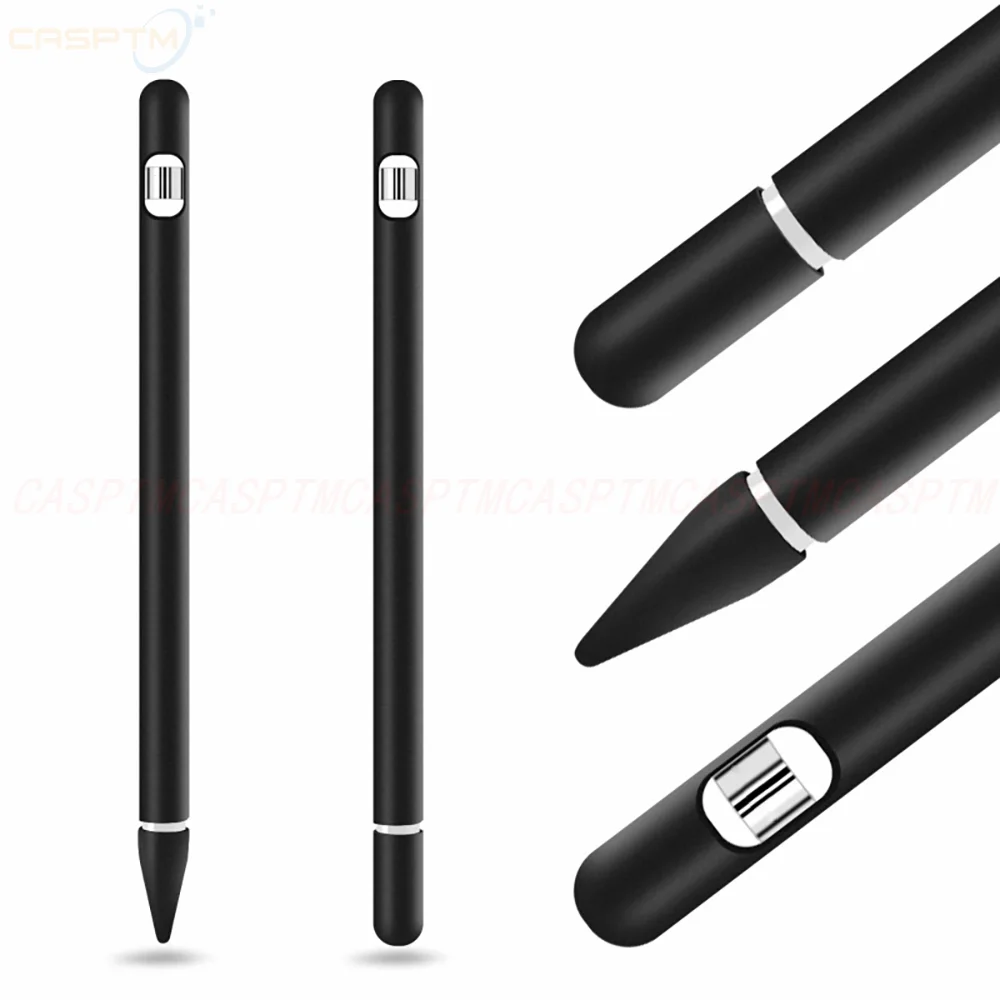 4 в 1 силиконовый чехол для Apple Pencil 1 аксессуары чехол для iPad планшета стилус чехол анти-потеря рукав