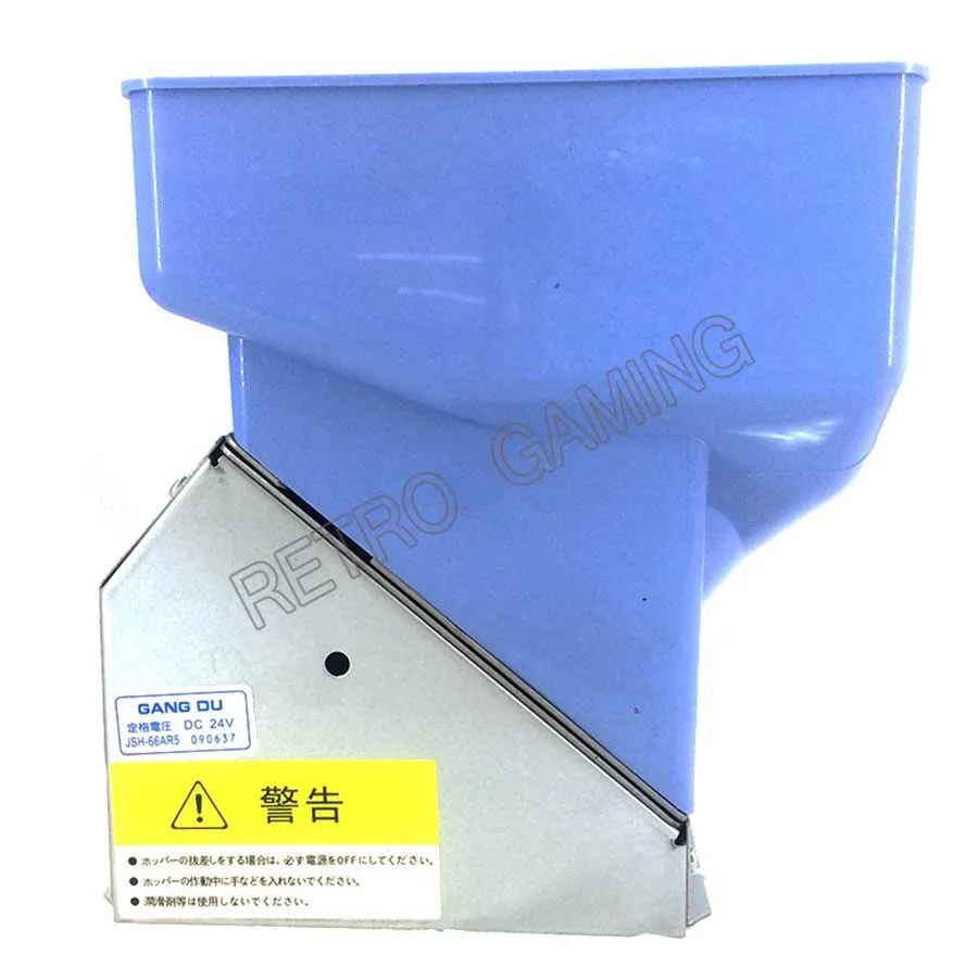 US $309.99 10pcslot Arcade coin hopper with motor double sensor 8 hole DC 24V for arcade slot game machine coin charger vending machine