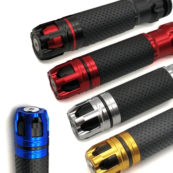 

Universal 22 24MM CNC Motorcycle handle Bar Grips handlebar Ends For Suzuki HAYABUSA GSXR1300 DL650 GSR 600 750 GSX S750 R600