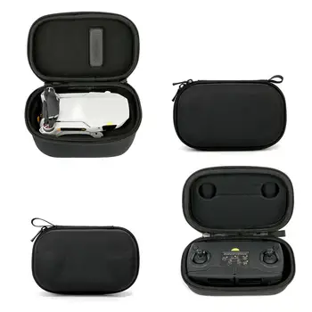 

2Pcs/set Nylon /PU Portable Drone Remote Control Carrying Case Storage Bag for DJI Mavic Mini - Black
