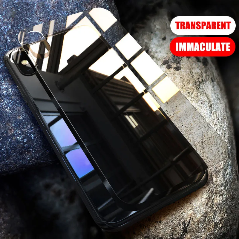9H полное покрытие ультра тонкий протектор экрана для iPhone X XS MAX закаленное стекло