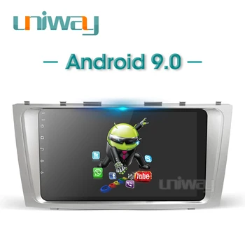 

AKMR9071 uniway 2G+32G android 9.0 car dvd gps player for toyota camry 2007 2008 2009 car radio with steering wheel car gps