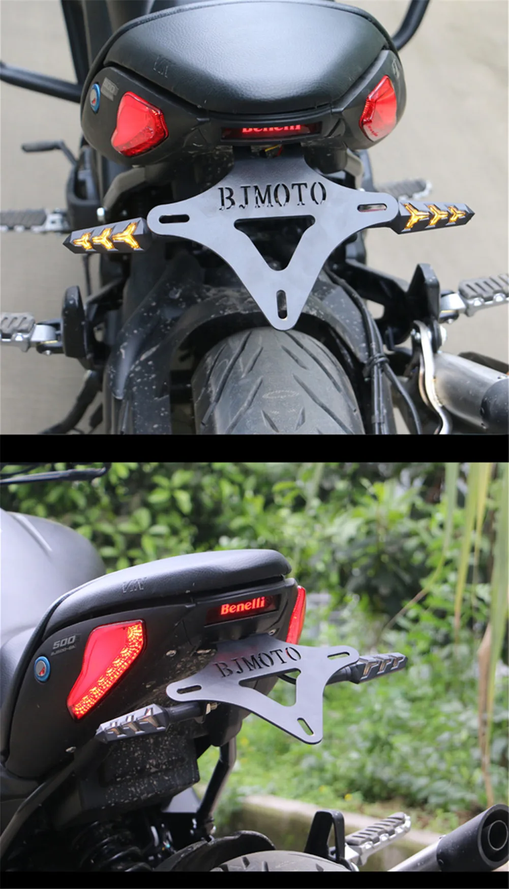 Подходит для Benelli 502C номерной знак короткий хвост номерной знак рама рулевой светильник Рама мотоцикла 502C модифицированные детали