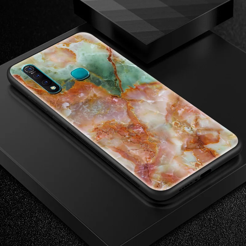 W327 Закаленное Стекло КРЫШКА ДЛЯ VIVO Y71 Y75 Y79 Y83 Y85 Y93 Y97 X21i UD X27 Pro Z3 Z5X V5S V7 плюс V9 V11i iQOO S1Pro с узором звездного неба Coque - Цвет: W327