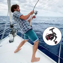 Fish Reel 5.5:1 12 Ball Bearing Jx 1000-7000 Hotel Fishing Wheel Wheel Classic Series Europe Type A0u8