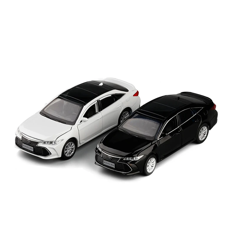 6 дверная подвеска на руль Toyota Avalon 1:32 модель автомобиля из сплава со звуком и