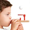 Wooden Blowing Ball Balance Training Vital Capacity Stick for Baby Boy Girl Kid Learning Educational Toys 1