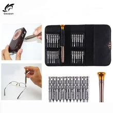 Набор прецизионных мини-отверток 25 в 1, Электронная отвертка Torx, инструменты для ремонта открывания, Набор для iPhone, камеры, часов A11