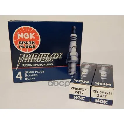 Свеча Зажигания 2477 NGK арт. ZFR5FIX11