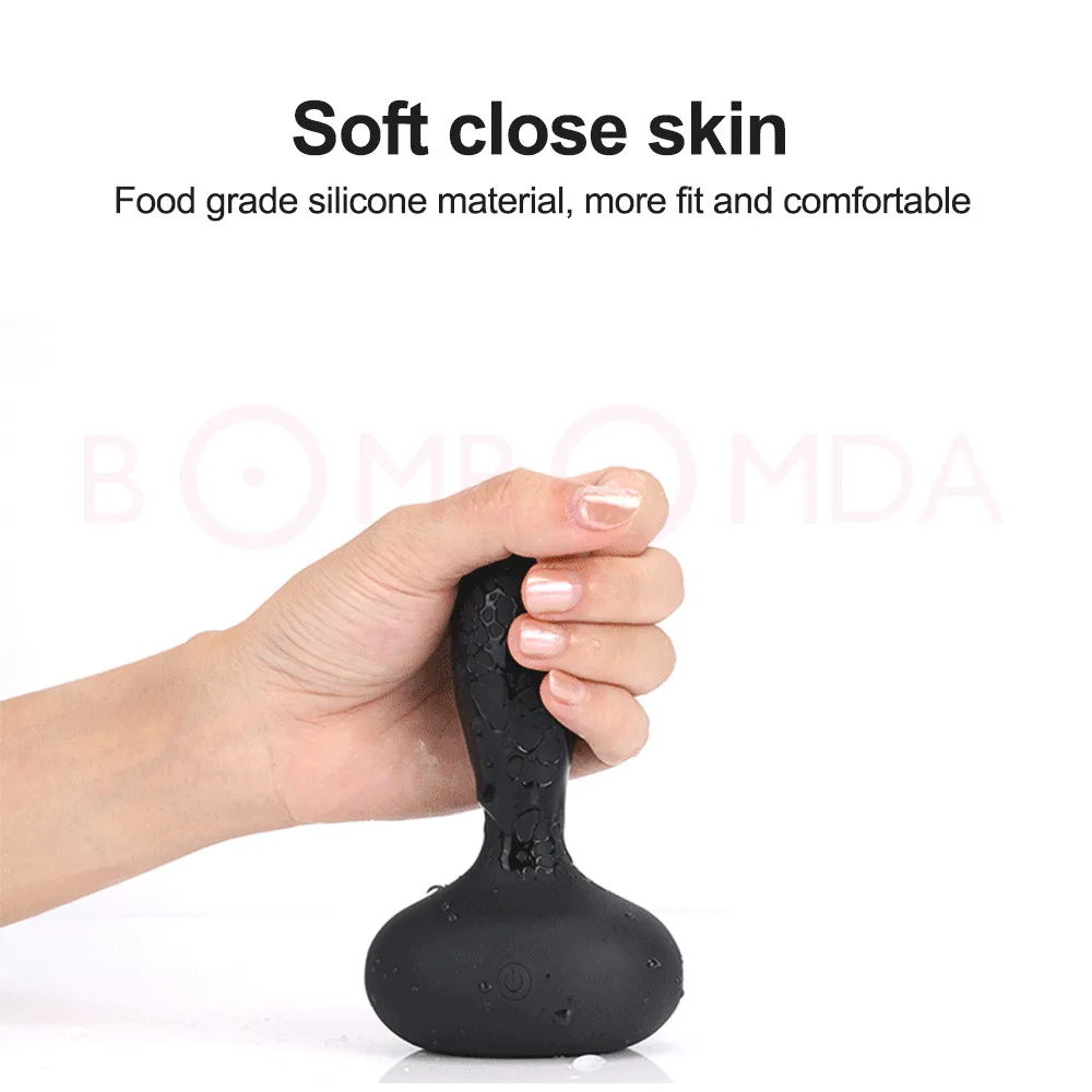 Anal Plug Inflatable Man Prostate Vibrator Massager Remote Male Vibrator Sex Anal Vibrators Sex Toys Huge Creampie Dildo for Men (16)