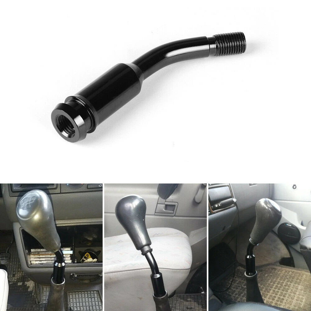 5in Car Aluminum Alloy BEND BENT Gear Shifter Lever Extension for T4 1990-2003