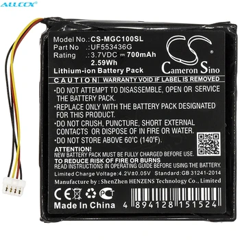 

Cameron Sino 700mAh Battery ER-009311,UF553436G for Magellan Cyclo 100,Cyclo100