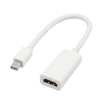 

Mini Display Port Accessories DP To HDMI Line Connectors Home Office Stable Computer Adapter Cable Malfunction Practical