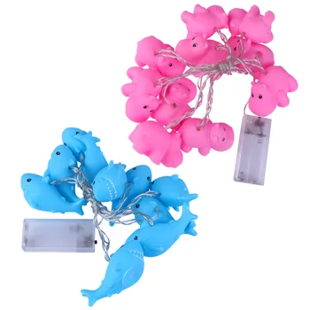 

2 Pcs Kids Lamp String LED Light String Adorable String Lights Animal String Lights for Kids Home