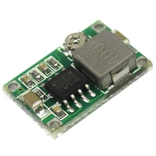 100 шт. RC самолет модуль Mini 360 DC-DC/DC понижающий преобразователь подпушка модуля 4,75 в-23 в до 1 V-17 в 17X11X3,8 мм Mini360 LM2596