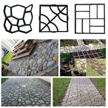 

DIY Path Maker Mold Manually Paving Cement Brick Molds Garden Stone Road Concrete Molds Pavement For Garden Home