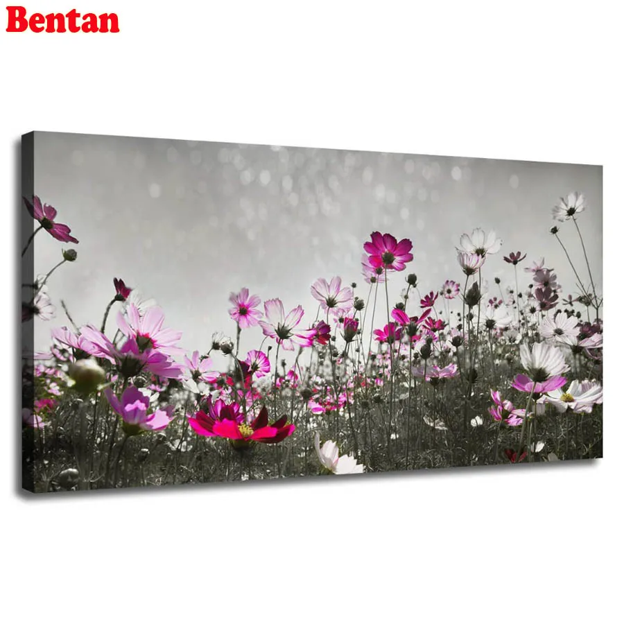 

New arrival Large DIY Diamond Painting Daisy flower Full Square/round Diamond Embroidery Diamond Mosaic pattern 5d art