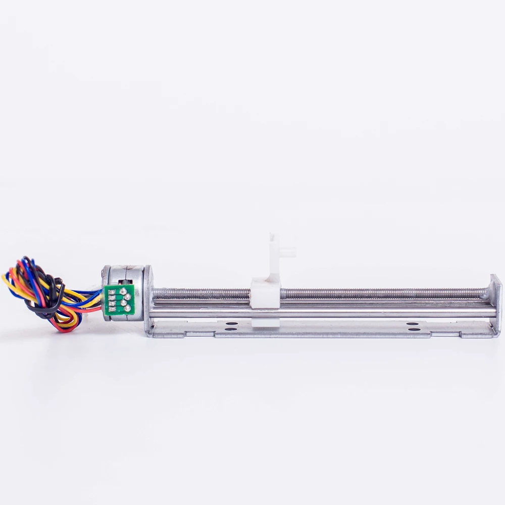 

Hot 12V Stepper Motor Stroke 80mm with Slider Motor for DIY Small Laser Engraving Machine