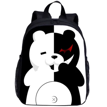

Mini Backpacks Kids Boys Girls Cartoon Anime Danganronpa Letter 3D Printing Bookbag Casual Daypacks School Bags Mochila Escolar