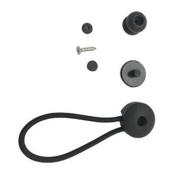 

2pcs Multifunctional Fixing Canvas Hardware Fastener Durable For Marine Black Nylon Portable Yacht Boat Buckle Easy Install