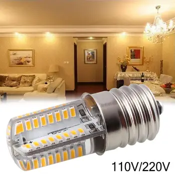 

E17 AC 110/220V Corn LED Bright Silica Gel Bulb Silicon Light White/Warm