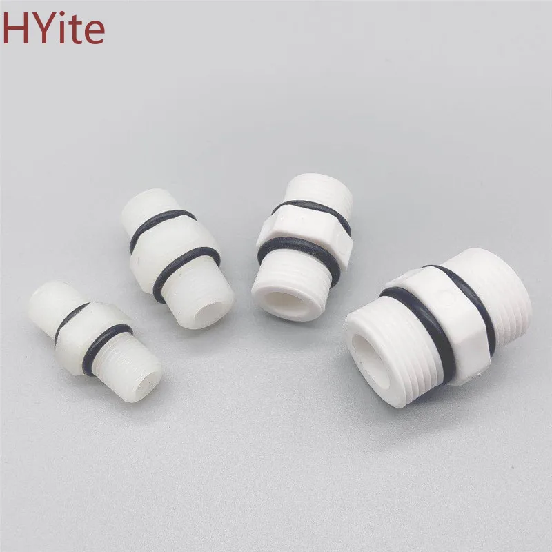 Соединительная муфта BSP для воды и масла наружная резьба из пластика нейлона 1/4