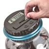 Digital Piggy Bank Counter Coin Electronic Digital LCD Counting Coin Money Saving Box Jar Coins Storage Box for Euro GBP Money 2